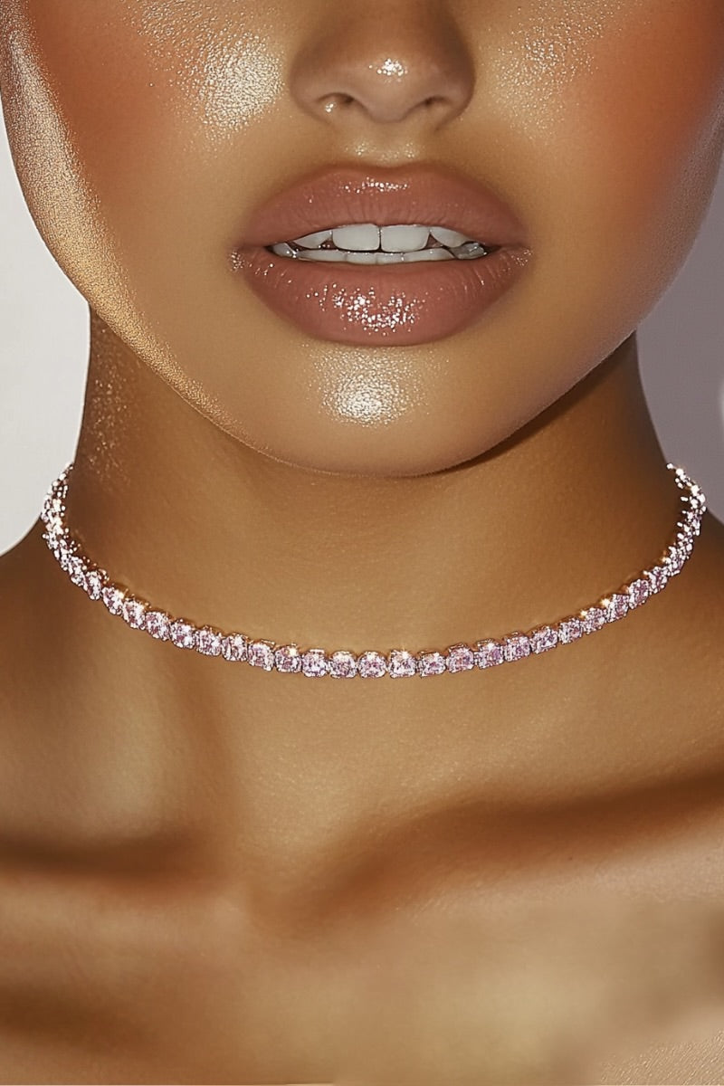 Classic Pink Diamond Chain