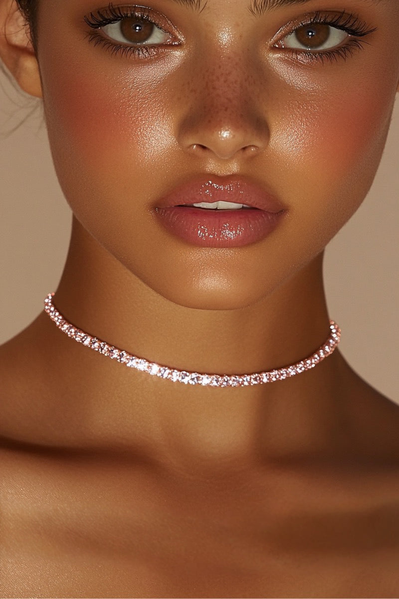 Classic Pink Diamond Chain