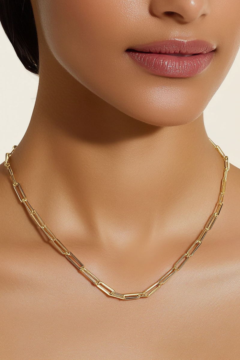 Medium Golden Aura Necklace