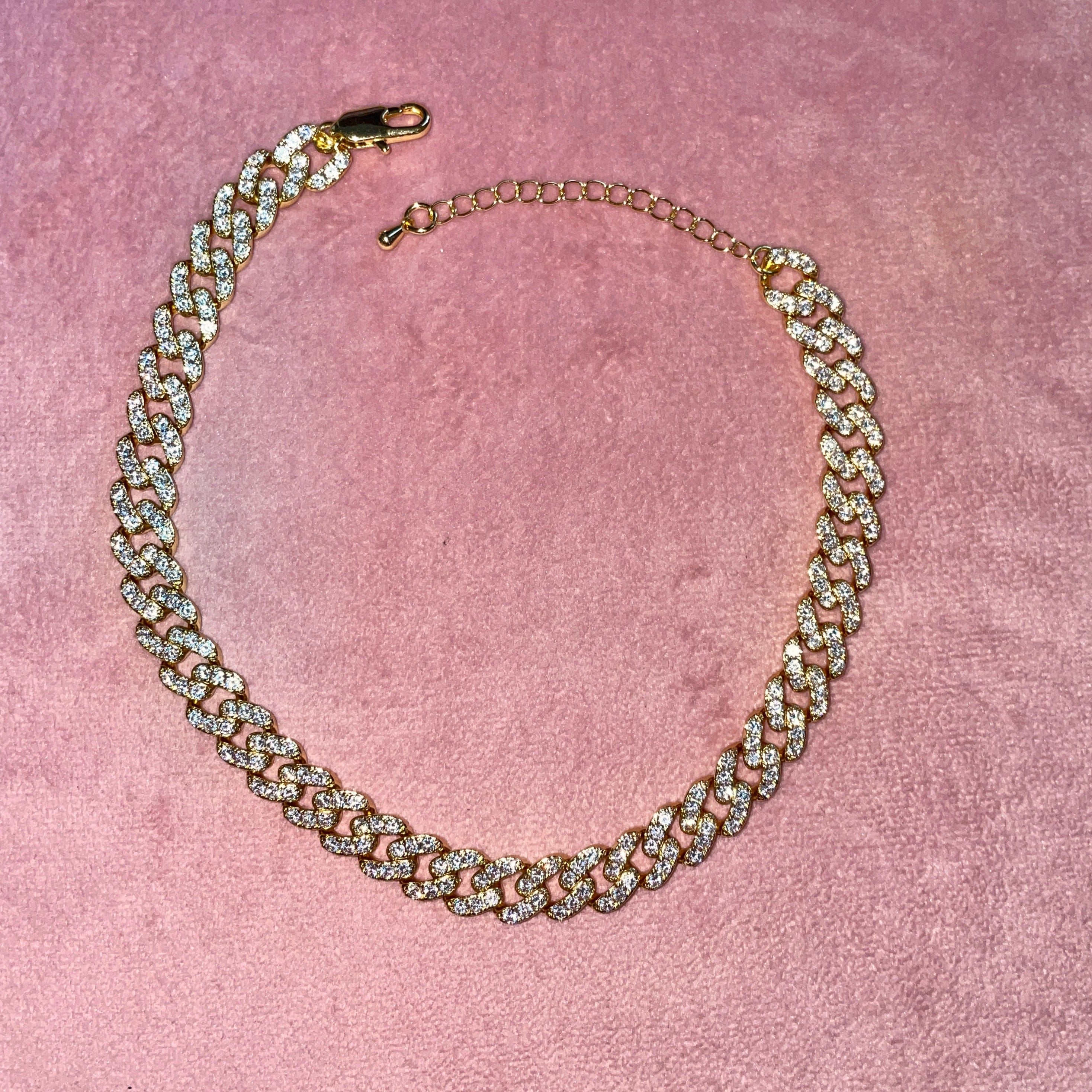 Gold Cuban Anklet