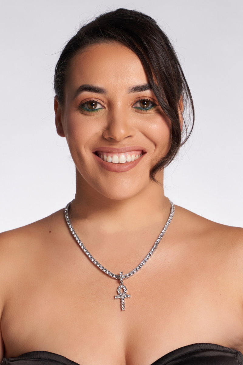 The Iced Ankh Necklace